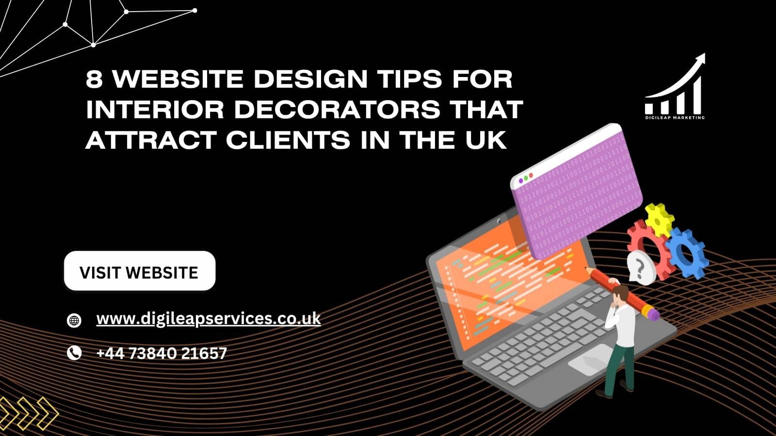 8 Website Design Tips for Interior Decorators That Attract Clients in the UK