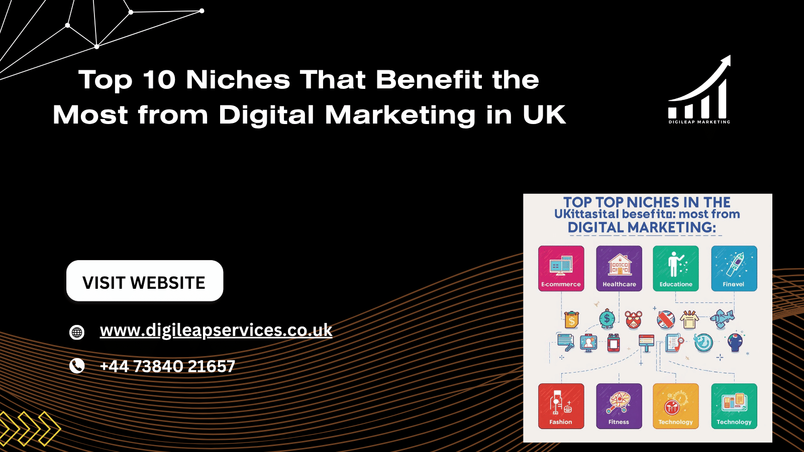 Digital marketing strategies for top 10 UK business niches