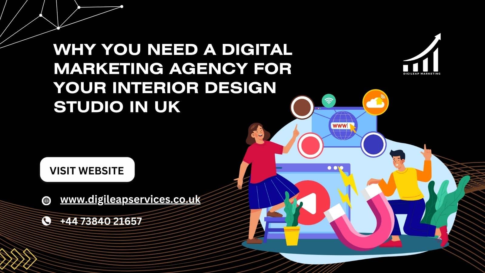 Why You Need a Digital Marketing Agency for Your Interior Design Studio in UK